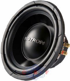 Alto Falante Positron SW-P10400D 10" Subwoofer 400W RMS Bobina Dupla 4+4 Ohms