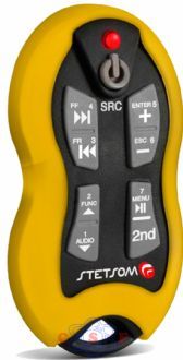 Controle Remoto de Longa Distância Alcance Control SX2 Amarelo Stetsom