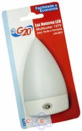 Luz Noturna Led Branca 127V G20 LNL 11103