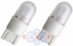 Lmpada Teslla TL2821 Mdia Esmagada Led Automotivo 12V Super Branca Kit Led Ultra White 2 peas