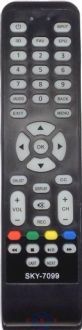 Controle Remoto Aoc Tv Led Le-7099 LE40D1452 LE32D1452 LE32D1352 LE32H1461 LE43D1452 LE43F1461 LE48D1452 LE49F1461 LE50D1452