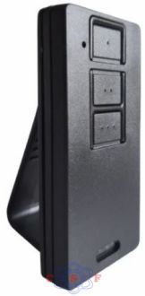 Controle Remoto Transmissor Copiador Hiltron 3 Bot�es Preto Cod Learning Port�o PPA Garen Rgc Intelbras etc. Frequ�ncia 433,92