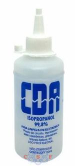 Álcool Isopropilico CDA 99,8% 110ml Limpeza Placa E Eletrônico