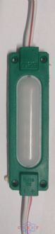 Barra de Led´s Verde 70mm Com 6 Led's 5050 12Volts