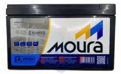 Bateria Moura Estacionaria Recarregável 12V 4,5Amperes para Alarmes e Cerca Elétrica Bateria não Serve para Nobreak