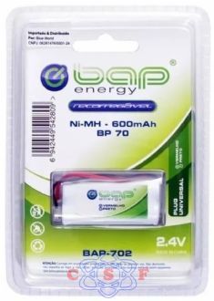 Bateria Telefone BAP 2,4V X 600mah BAP702