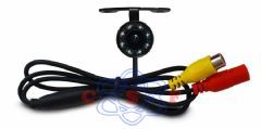 Camera de Ré E-Tech com LCD Noturna Borboleta Mista Fixar Parachoque e Placa