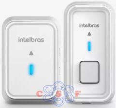 Campainha Intelbrás sem Fio Externa Cib 101 Bivolt Branca