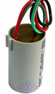 Capacitor para Ventilador 1,5uF x 2,5uF 250 VAC 50/60 HZ 3 Fios