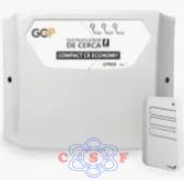 Central Choque Eletrificadora Cerca Eltrica CX 7802 Gcp 10.000 Compact Cr com 1 Controle