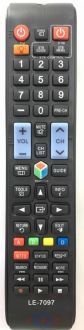 Controle Remoto Samsung LE-7097 Smart Netflix Amazon com Led