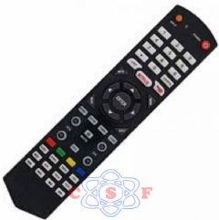 Controle Remoto Semp Toshiba TV LED CT-8063 / 40L2500 / 43L2500 com Netflix Yotube