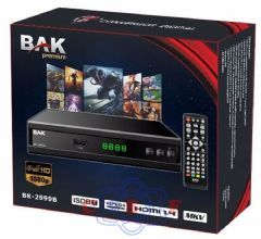 Conversor Digital BAK FULL HD Terrestre e Gravador V.2019 BK2999A