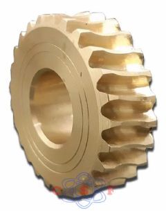 Coroa Engrenagem Externa Bronze 25 dentes do Motor Basculante E Pivo Peccinin para Motor 1/3