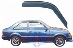 Defletor/Calha Acrílica de Chuva Escort Hobby 84/96 2 Portas TG Poli 21.003