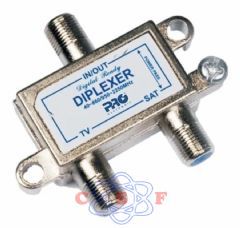 Diplexador SAT/VHF Pro Eletronic 5-860MHZ/950-2250MHZ
