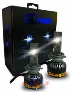 Kit Lâmpada Farol Led GC Power H 3 Full Led Canbus 14.000 Lumens 6000K 12 Volts