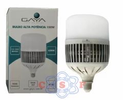 Lâmpada Bulbo Led´s Gaya 100w 6500k Branca Fria 9000 LUMENS 3170 Alta Potencia