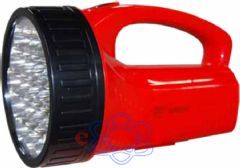 Lanterna Porttil Recarregvel 19 LED LED-1706 Vermelha