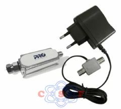 Mini Booster Proeletronic 26 DB com Filtro 4G Integrado Amplificador PQBT2650 LTE