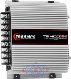 Módulo Amplificador de Potência Taramp's TS-400 X4 400 RMS 4 x 100 RMS com entrada para fio