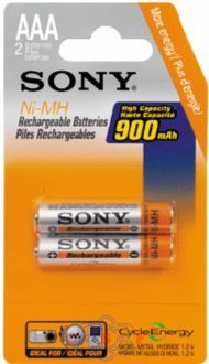 Pilha Recarregável Sony AAA 1,2v 900 mAh NH-AAA-B2EN