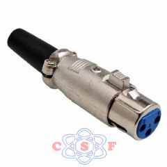 Plug Canon Femea XLR