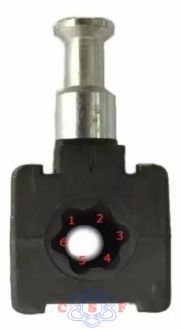 Porca Acionadora Original Cinza Nylon 6 Entrada Basculante Flash Peccinin para Motor 1/3