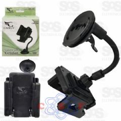 Suporte Veicular para Celular e GPS Articulável com Ventosa CRS-1266