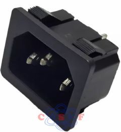 Tomada de Força Femea PC As01 Tripolar Painel Encaixe