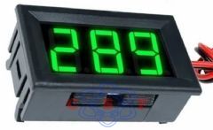 Voltímetro Digital Automotivo Verde