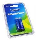 Pilhas Knup Palito Recarregvel AAA 1.2v 1100mah Knup Blister com 2 Pilhas KP 2800 AAA