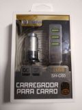 Carregador Veicular Turbo 3.4A 4 Saida USB Shinka SH-C060