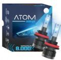 Kit Lmpada Farol Led R8 M7 Atom HB4 35W 12V 7400 Lumens par 8000K Menor Lmpada do Mercado