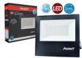 Refletor Holofot LED Slim 50 Watts Avant Luz Branca 6500K Resistente a Agua e Poeira Preto SLIM50 IP65