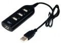 Adaptador Switch mini Hub USB 1 porta entrada USB+4 portas sada USB fmea HI-SPEED