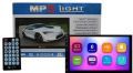 Central Multimdia Mp5 Ligth 7" Polegada E-tech FM USB SD Card AUX Bluetooth Espelhamento de Tela 200W Full