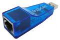 Adaptador Usb Macho para RJ 45 Femea Cabo De Rede Externa Internet